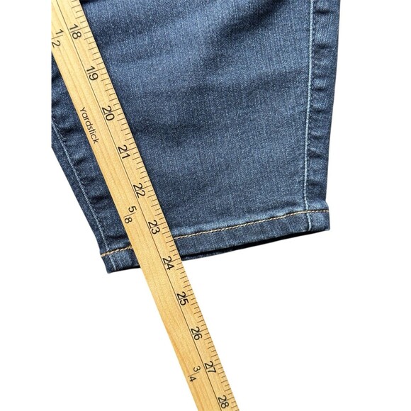 TORRID Jegging Dark Wash Triple Button Stretch Denim Women’s Size 24S Blue Jeans - Picture 10 of 12
